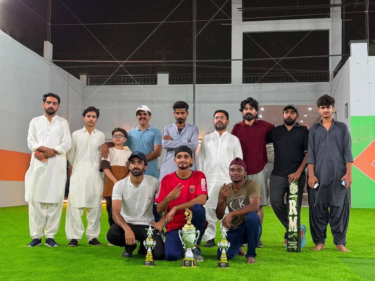 GR Sports Arena indoor cricket turf